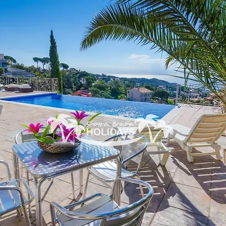 Willa Costa Brava Holidays Florada, Sea Views Lloret de Mar