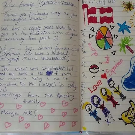 Costa Brava Holidays Florada, Sea Views Willa