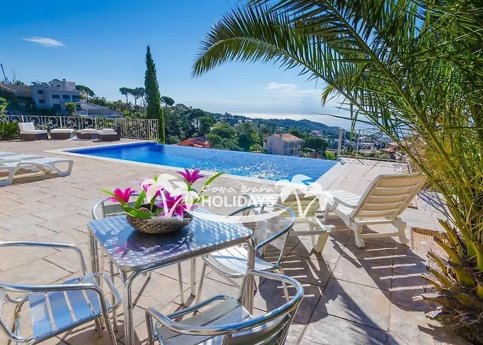 Villa Costa Brava Holidays Florada, Sea Views Lloret de Mar